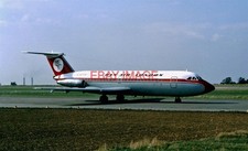 PHOTO  G-ATTP BAC 1-11-200 DAN AIR TAXING FOR DEPARTURE EAST MIDLANDS AIRPORT 09