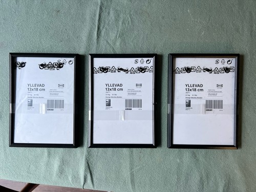 Ikea yllevad black photo - black,