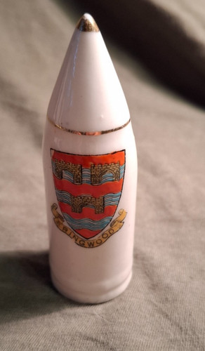Crested china ww1 artillery - crested,