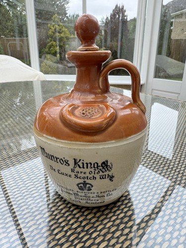Whisky decanter flagon munro - decanter,
