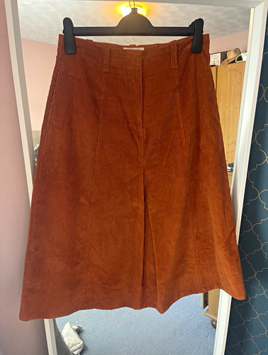 Toast brown corduroy cotton - brown,