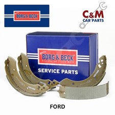 REAR BRAKE SHOE SET fits FORD CAPRI MK 1 2 & 3 (1972-1985) - QH