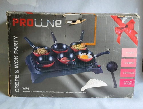 Proline crepe wok - &,