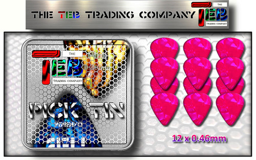 The teb pick - tin, pink
