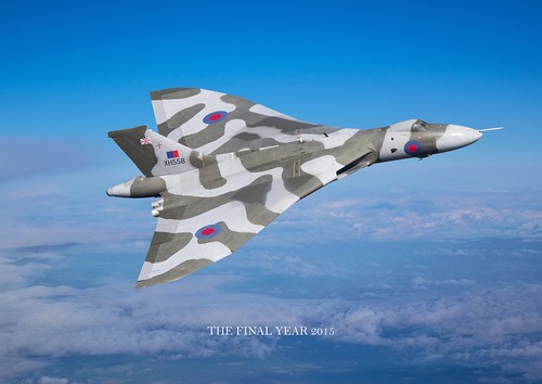 Avro vulcan blue sky - avro,