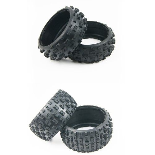 Front rear knobby tires - rear,
