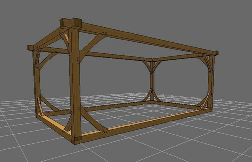 Oak garden office - |,