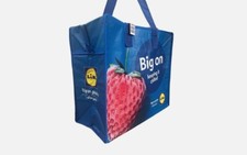 LiDL Insulated Cool Shopping Bag Chill Fresh Frozen Food for 4 Hours 12kg (PK2)