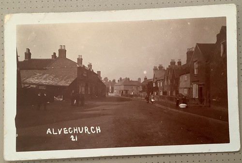 Alvechurch 1923 street scene - alvechurch,