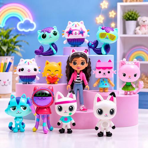 13pcs set gabby family - 13pcs/set, gabby's