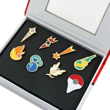 For Pokemon Gym Badges Pins