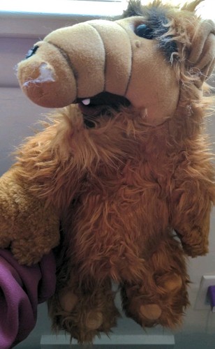 Vintage original alf plush - alf,