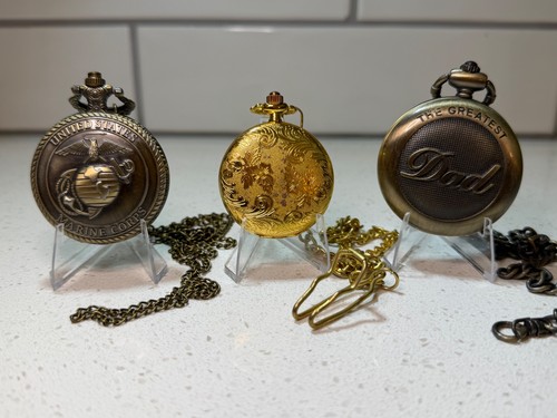 Novelty pocket watch lot - lot, 3