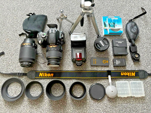 Nikon d60 dslr - 18-55, mm