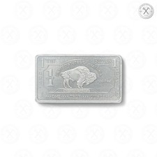 1 oz .999 Tin Bullion Bar –