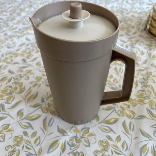 Vintage tupperware pitcher jug - pitcher,