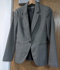 Zara women's grey blazer Size