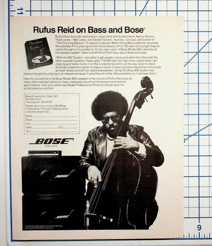 1979 rufus reid bass bose - &,