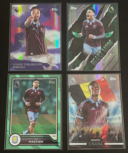 Aston villa card - 4,