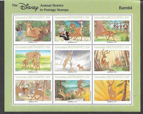 Disney stamps special sheet - sheet, "