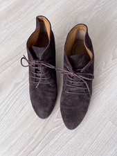 Hobbs London Brown Suede Lace