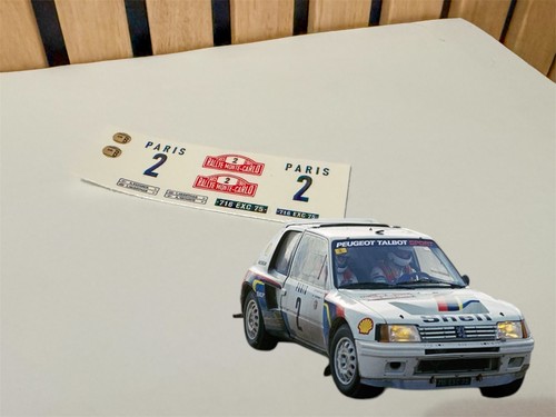 Decals for peugeot - decals, 1/24