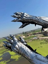 Medieval Steel Nazgul Gloves