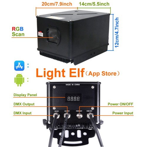 Stage projector laser - laser, lights