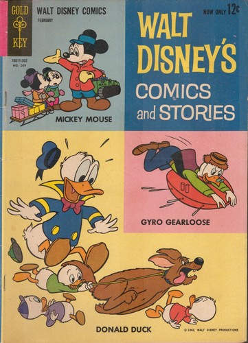 53123 gold key - key, walt