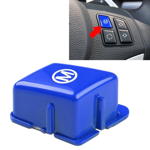 Blue steering wheel push - blue,