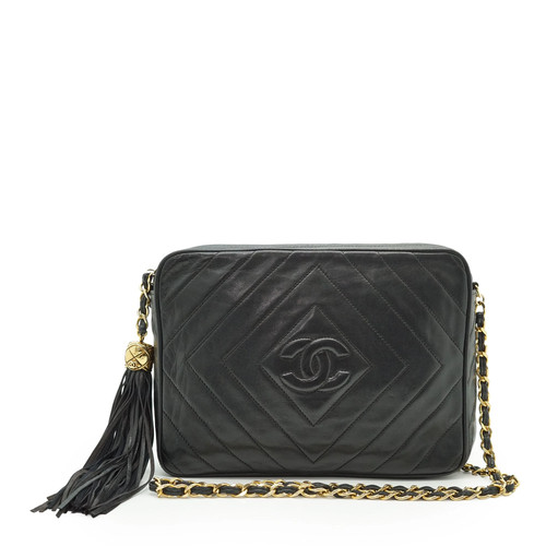 Chanel vintage black quilted - vintage,