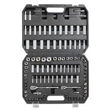 106 Pcs Socket Set 1/4in 3/8in