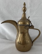 Dallah Mid East Coffee Pot Brass