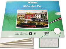 I CREATE A3 Watercolour Pad