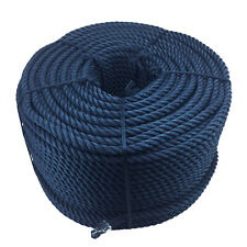 12mm Navy Blue 3 Strand