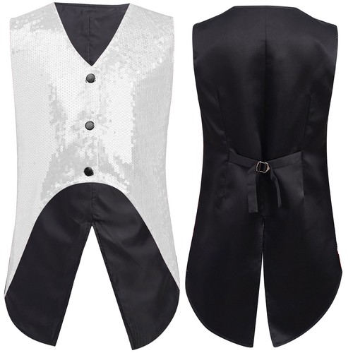 Boys sequin vest - uk,