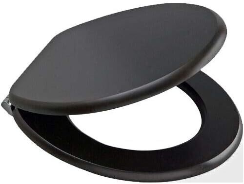 Universal toilet seat wooden - toilet,