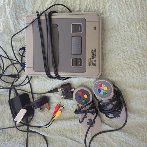 Nintendo snes console - console, super