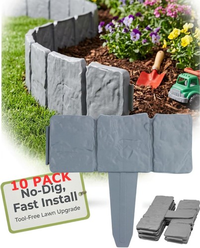 Garden edging lawn border - garden, 10