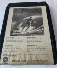 The Beach Boys 20 Golden Greats 8 Track Cartridge