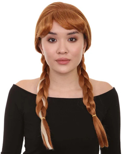 Princess ginger braided - ginger, wig