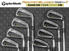 TE- Taylormade Rocket Bladez Tour ver.F Iron Set X100 3I-PW 8 Clubs