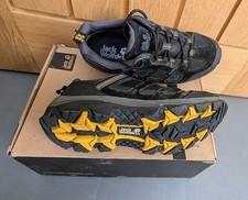 Jack Wolfskin Vojo 3 Texapor Black Hiking Walking Waterproof Shoes Mens UK 7