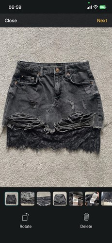 River island black distressed - island,