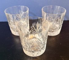 3 Vintage Edinburgh Crystal