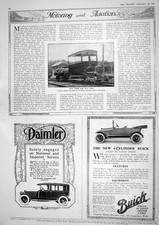 Old Vintage Print 1917 Napier
