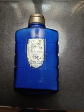 Bourjois Evening in Paris Talcum Talc Cobalt Blue Bottle New York Vintage