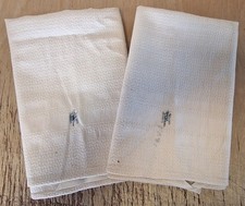 2 Beautiful Vintage Half Linen