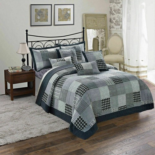 3pcs printed patchwork quilted - patchwork,