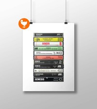 Genesis poster cassette - poster:,
